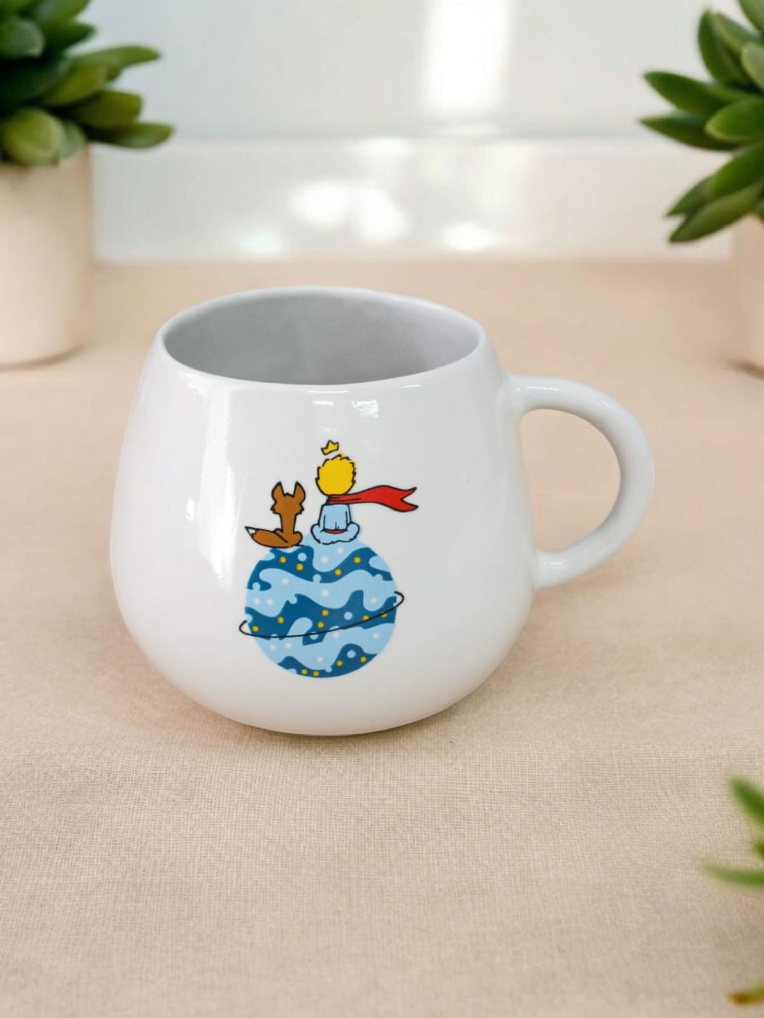 Caneca 3D o pequeno principe 500ml Porcel...