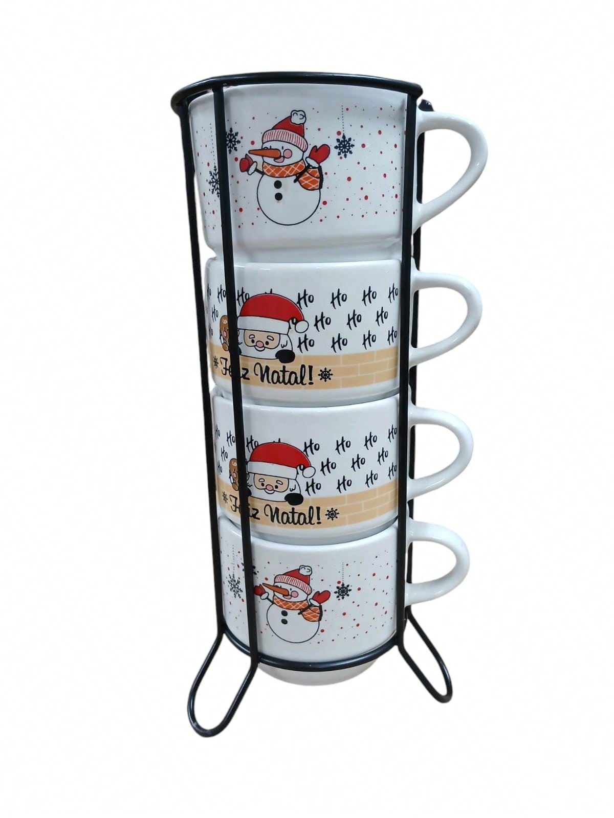 Conjunto 4 Xícaras Café Chá Porcelana Fel...