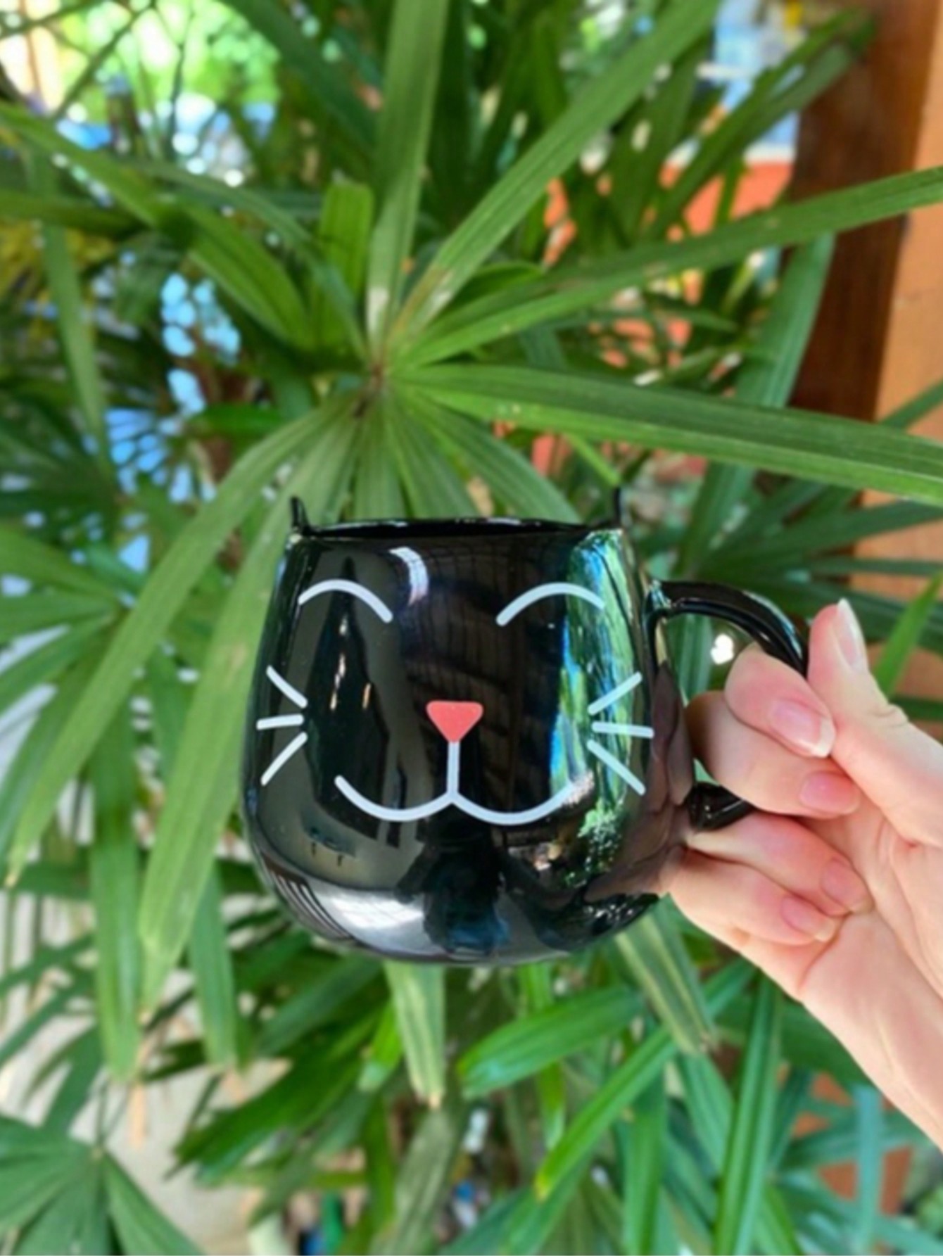 Caneca 3D Gato 500ml Porcelana Decorada P...