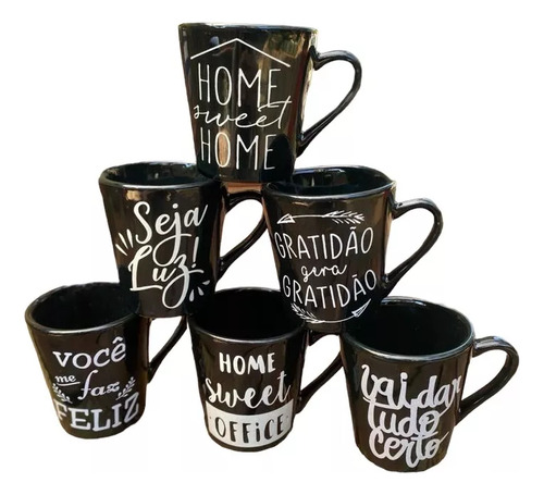 Jogo 50 Caneca Tulipa Café Chá Porcelana ...