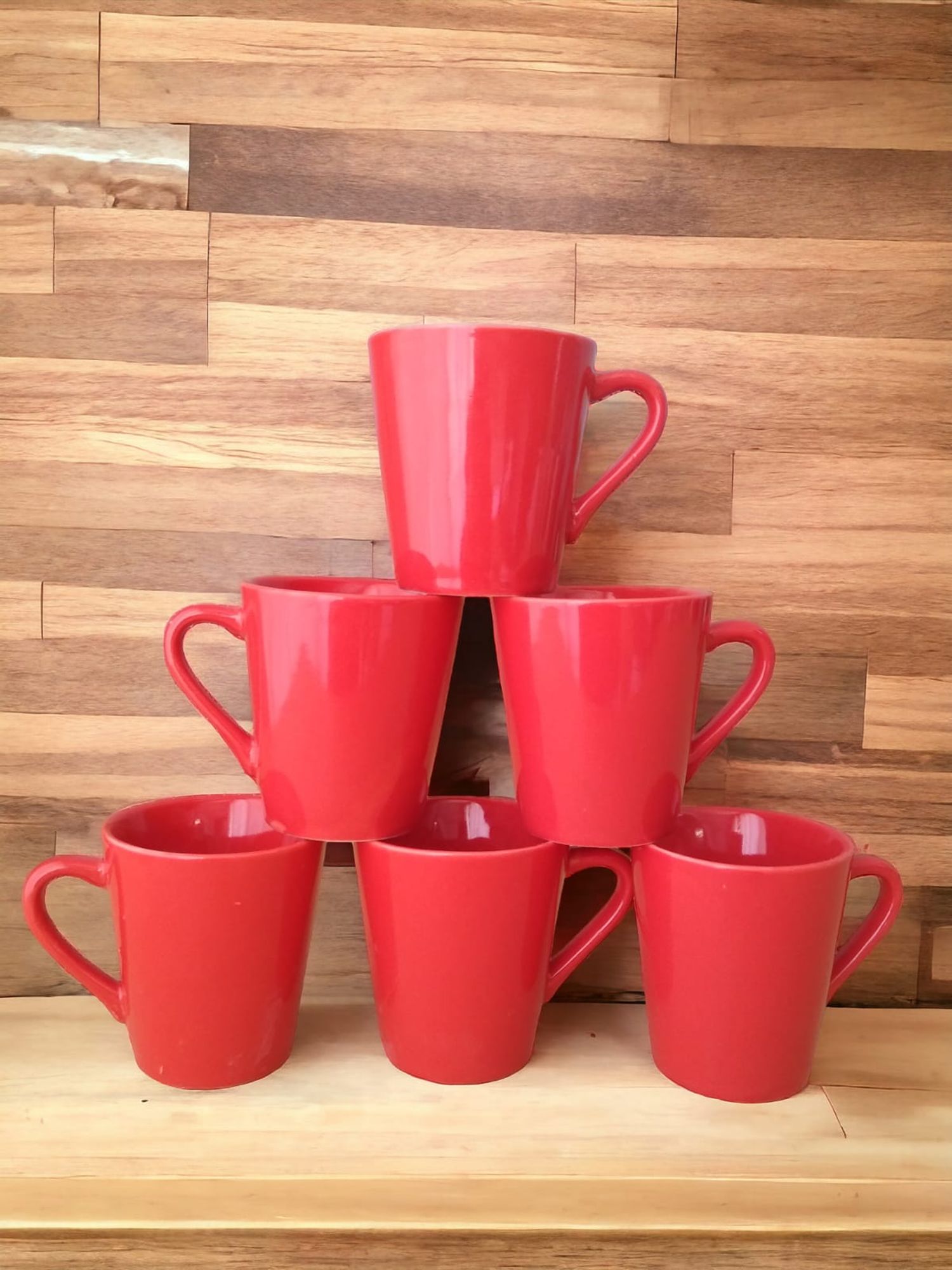 Kit Jogo 6 Xicaras /canecas Porcelana Caf...