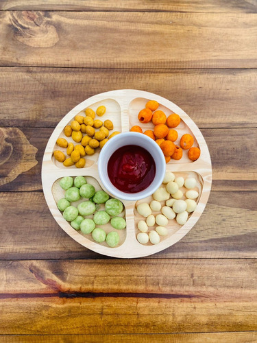 Petisqueira De Madeira  + Grátis Ramequim...