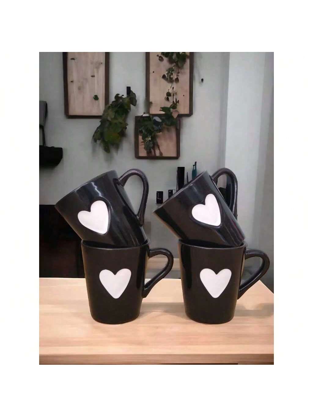 Jogo Kit 4 Canecas Xicaras Café Porcelana...