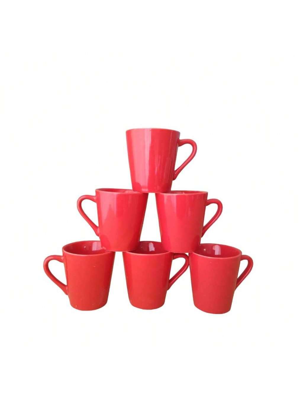 Kit Jogo 6 Xicaras Canecas Porcelana Café...