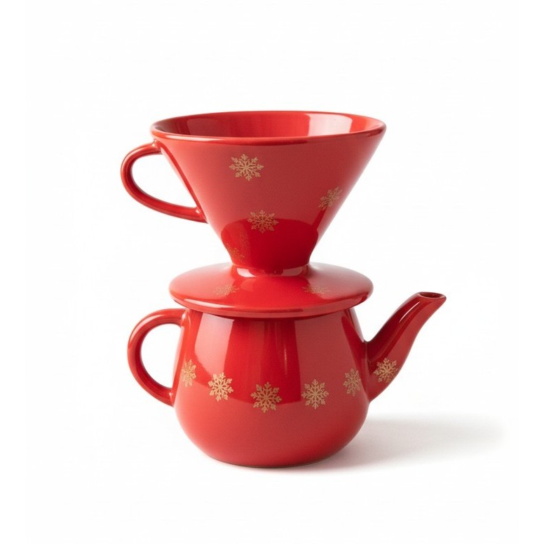 Kit Bule com Coador Filtro de Porcelana  ...