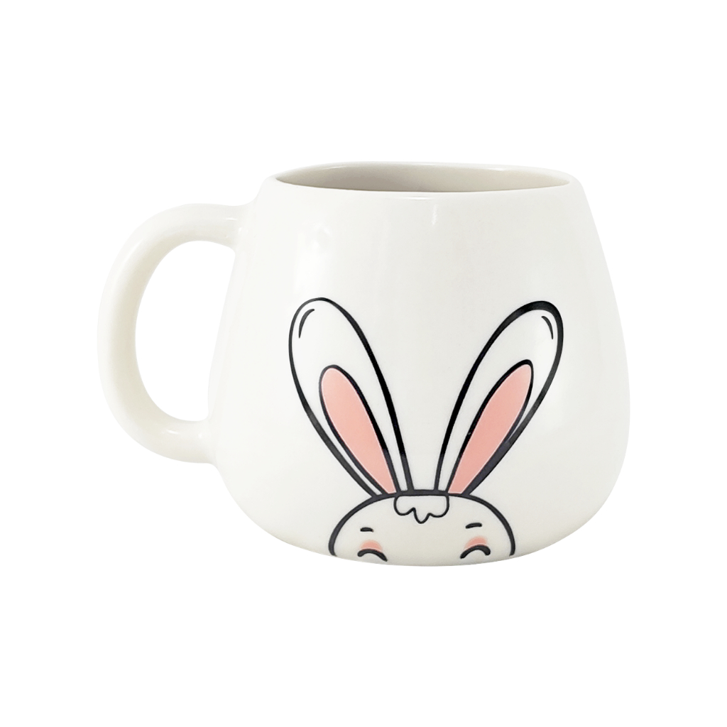 Caneca 3D Páscoa 500ml Porcelana Decorada...