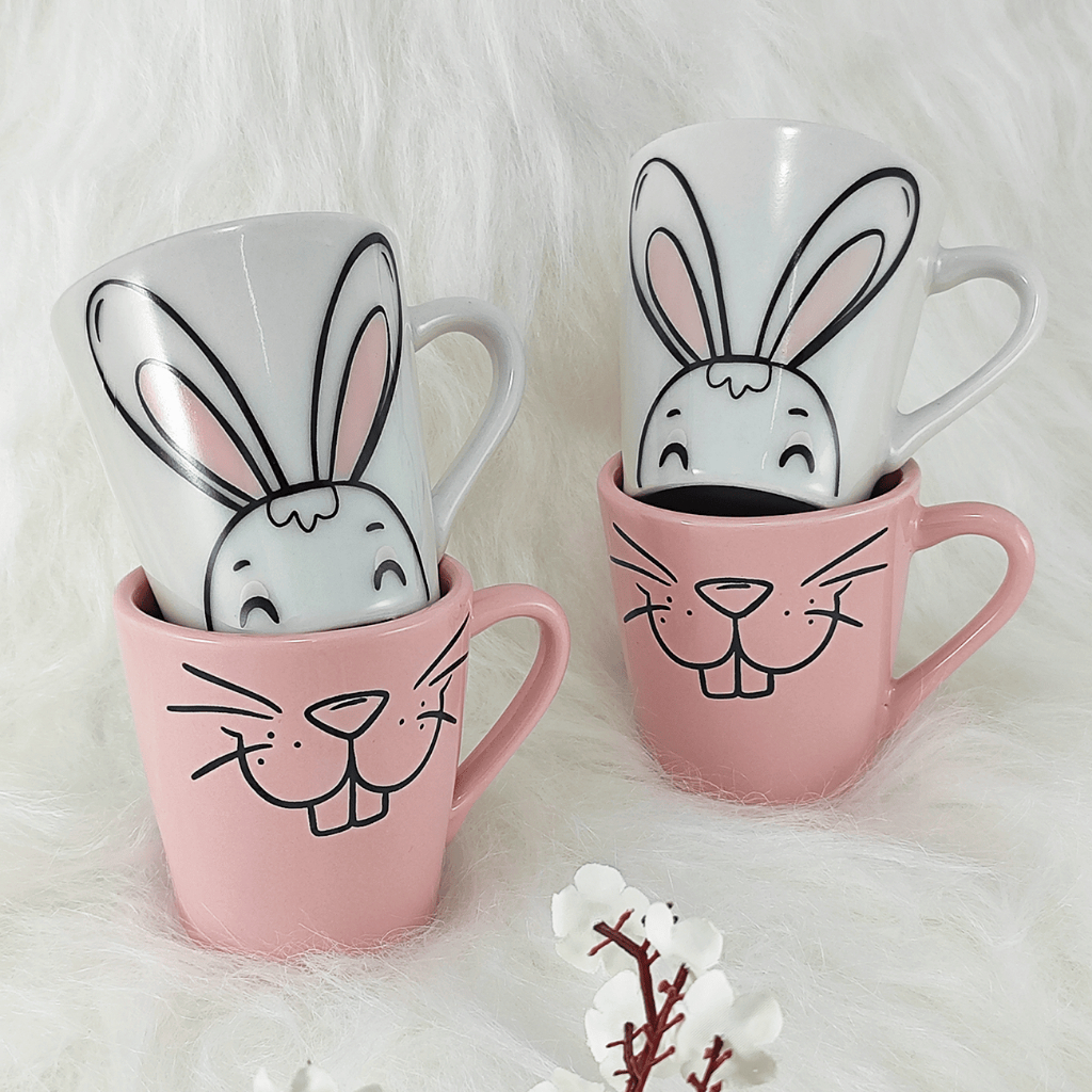 Jogo Kit 4 Xicaras 120ml Porcelana Cônica...