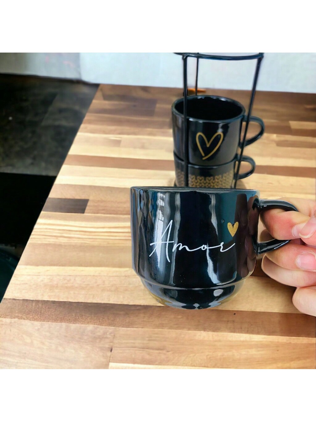 Jogo de Xícaras Canecas Café Chá Preta Sp...