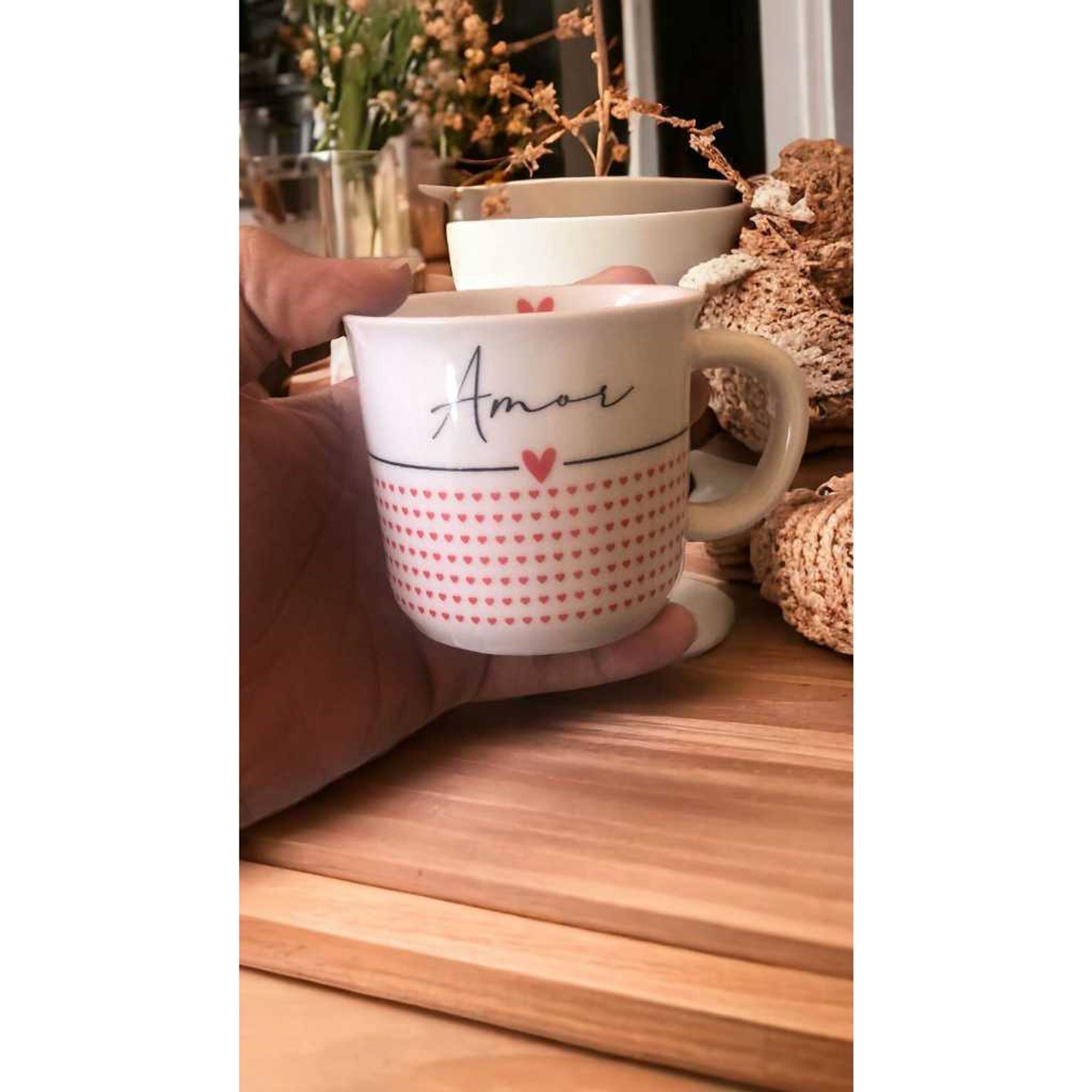 Jogo 6 de xicara agata palavras