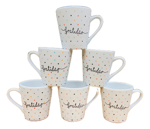 30 Xícaras / Caneca Porcelana Café Gratid...