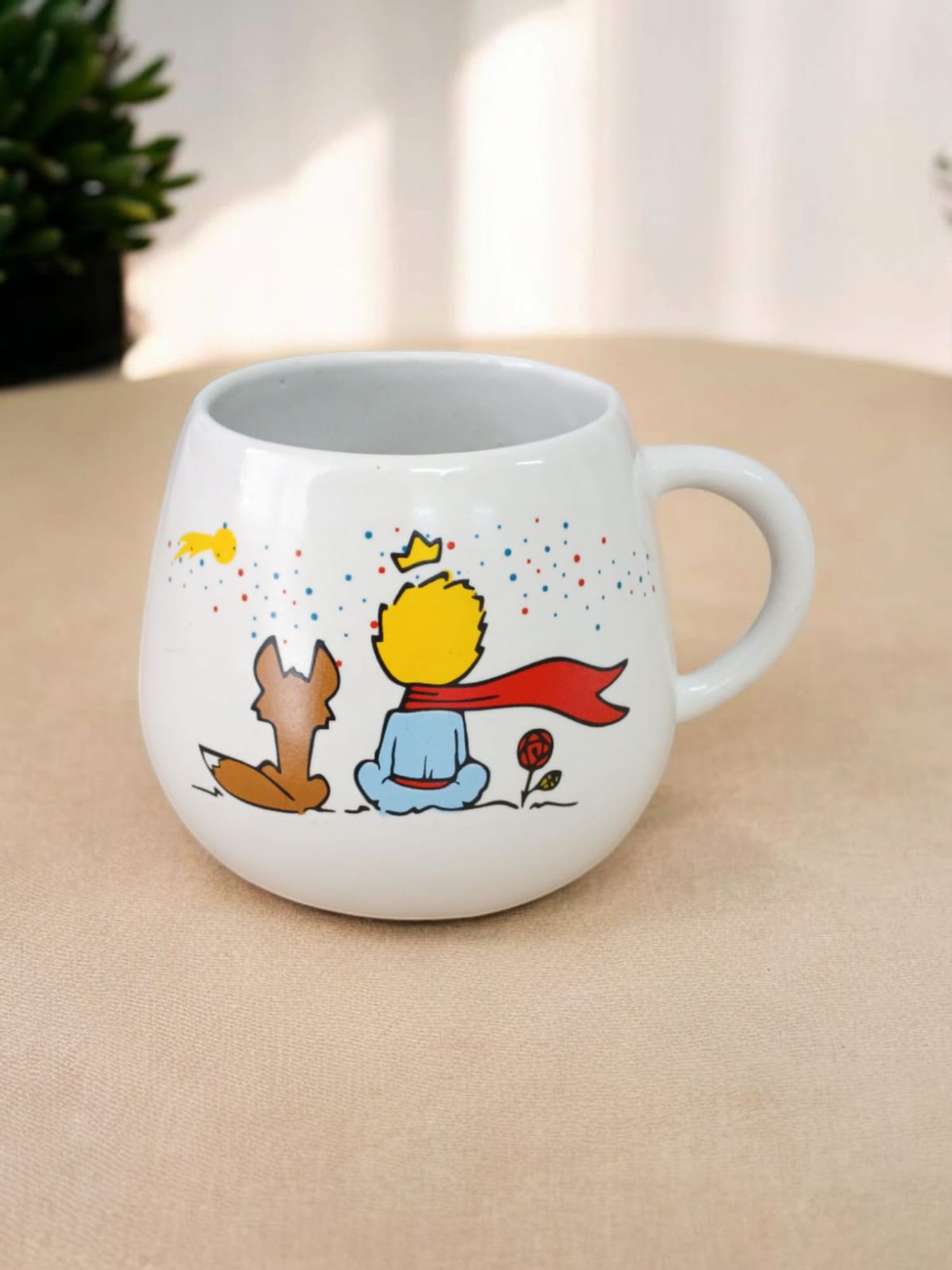 Caneca 3D pequeno principe 500ml Porcelan...