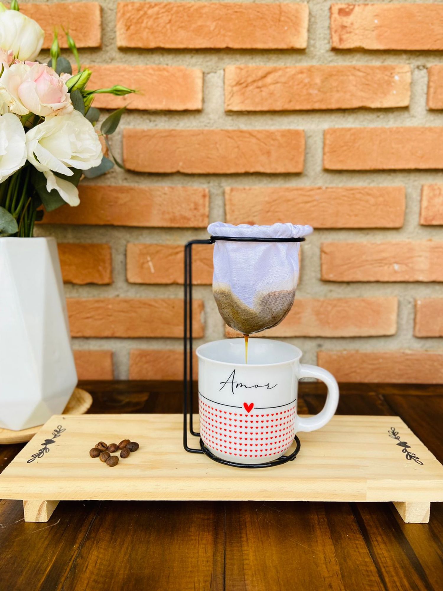 Jogo Xícara Caneca Café Chá Agata Porcela...