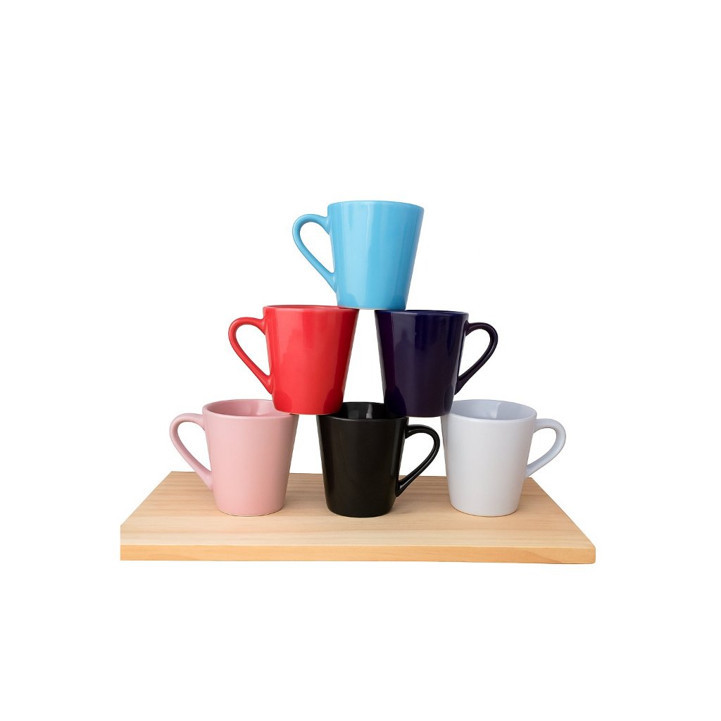 Kit Jogo 6 Xicaras canecas Porcelana Café...