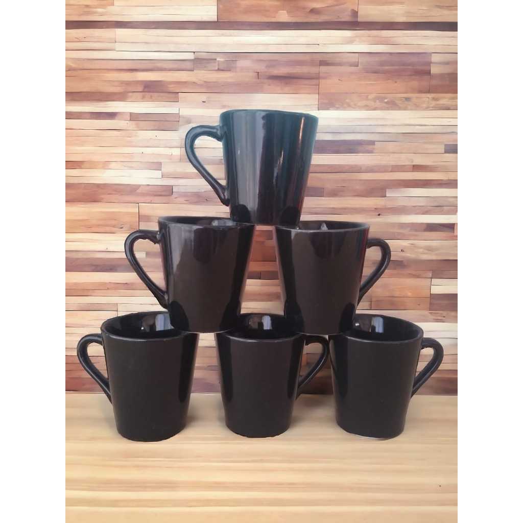 Kit Jogo 6 Xicaras canecas Porcelana Café...